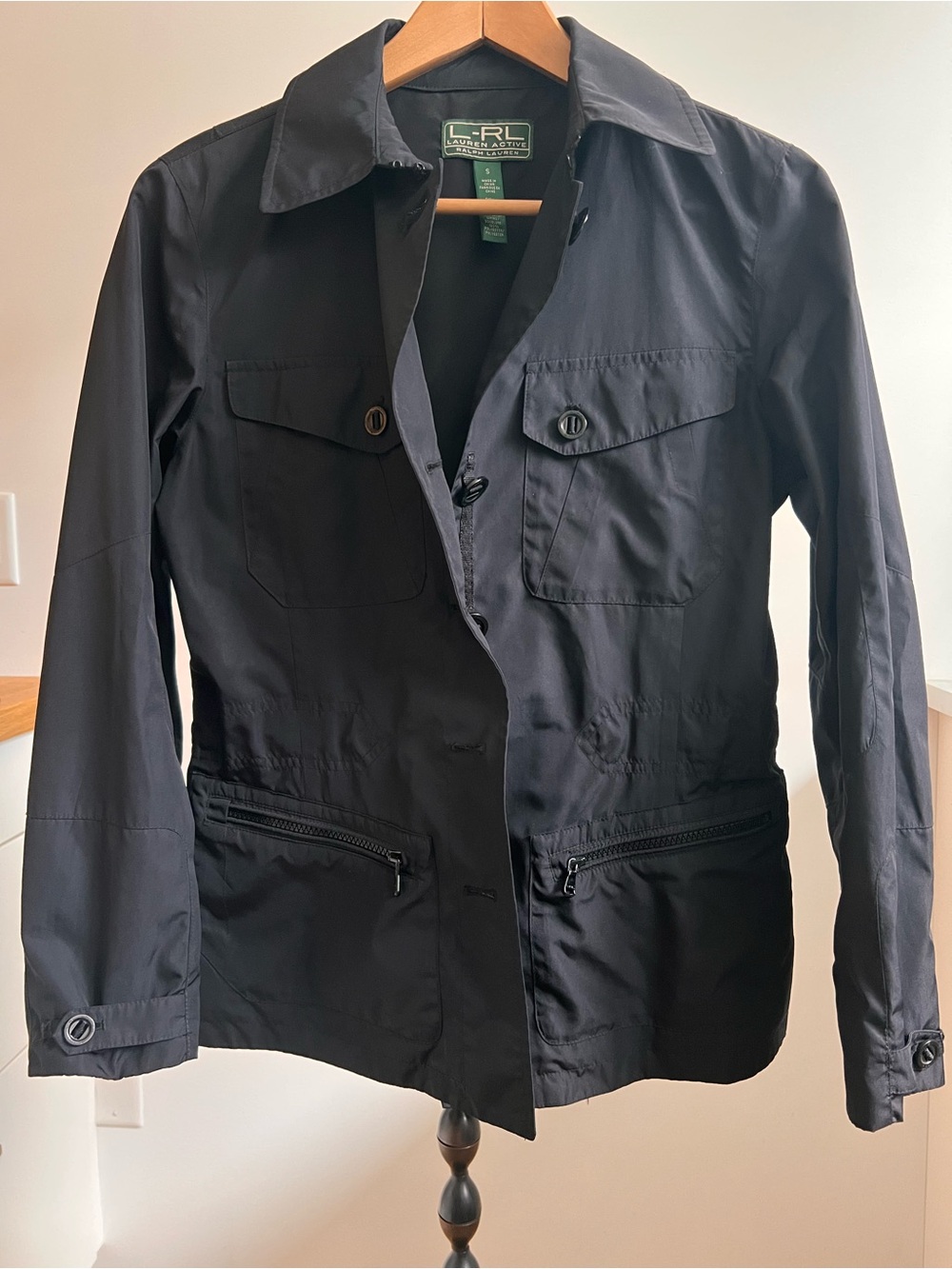Ralph Lauren Black Military Field Jacket